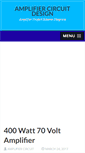 Mobile Screenshot of amplifiercircuit.net